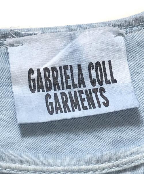 gabriela coll garments（ガブリエラコールガーメンツ）gabriela coll garments (ガブリエラコールガーメンツ) ロングスリーブカットソー スカイブルー サイズ:4の古着・服飾アイテム