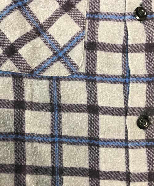 JETS（ジェッツ）JETS (ジェッツ) プリネルオープンカラーシャツ グレー サイズ:18の古着・服飾アイテム