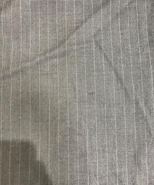 stussy（ステューシー）stussy (ステューシー) striped volume pleated trouser グレー サイズ:30の古着・服飾アイテム