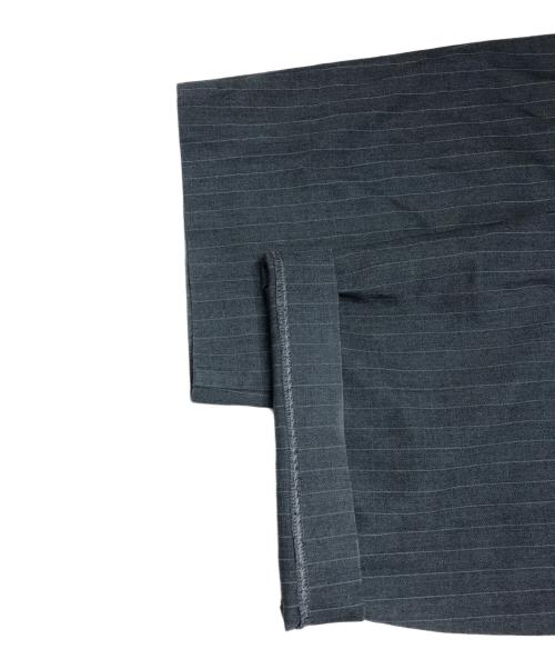 stussy（ステューシー）stussy (ステューシー) striped volume pleated trouser グレー サイズ:30の古着・服飾アイテム