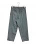 stussy (ステューシー) striped volume pleated trouser グレー サイズ:30：18000円