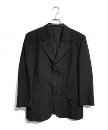 COMME des GARCONS HOMME（コムデギャルソン オム）の古着「3Bウールテーラードジャケット」｜ブラック