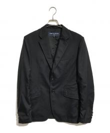 COMME des GARCONS HOMME（コムデギャルソン オム）の古着「2Bウールテーラードジャケット」｜ブラック