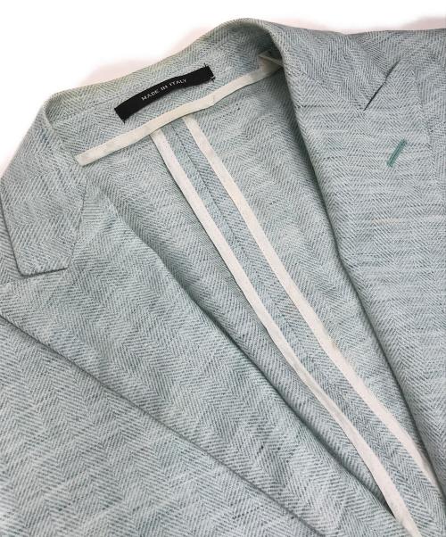 TAGLIATORE（タリアトーレ）TAGLIATORE (タリアトーレ) テーラードジャケット スカイブルー サイズ:48の古着・服飾アイテム