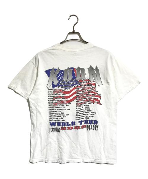 バンドTシャツ（バンドTシャツ）バンドTシャツ (バンドTシャツ) 00s KORN(コーン) バンドTシャツ ホワイト サイズ:Lの古着・服飾アイテム
