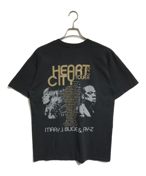 ラップTシャツ（ラップTシャツ）ラップTシャツ (ラップTシャツ) 00s MARY J.BLIGE&JAY-Z(メアリー・J・ブライジ&ジェイ・Z) ラップTシャツ ブラック サイズ:Lの古着・服飾アイテム