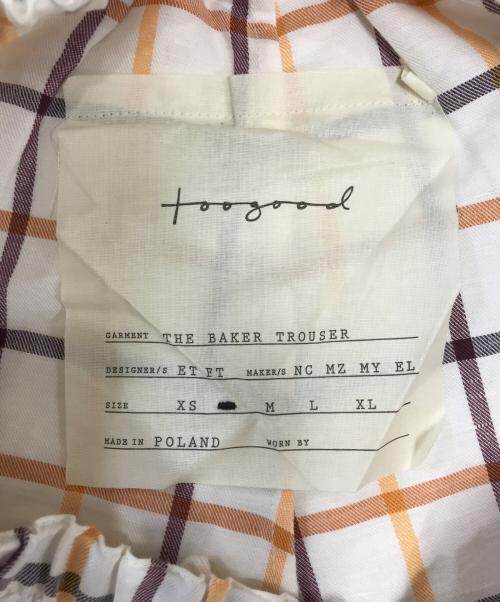 toogood（トゥーグッド）toogood (トゥーグッド) THE BAKER TROUSER アイボリー サイズ:Sの古着・服飾アイテム