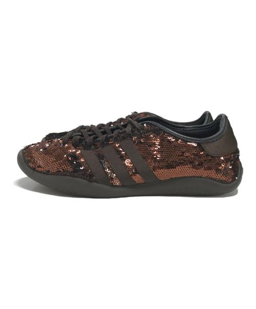 adidas Originals（アディダスオリジナル）adidas Originals (アディダスオリジナル) WALES BONNER (ウェールズボナー) KARINTHA SEQUIN ブラウン サイズ:26.5cmの古着・服飾アイテム