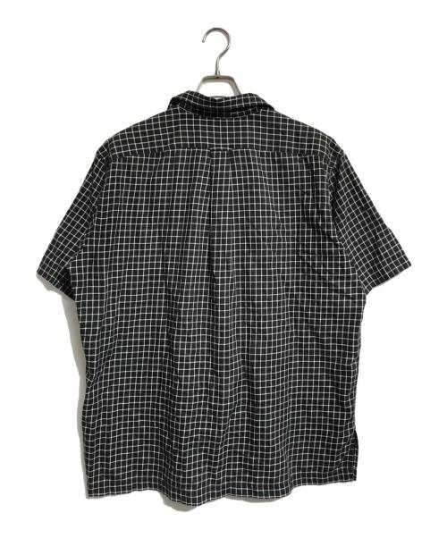 POLO GOLF（ポロ ゴルフ）POLO GOLF (ポロ ゴルフ) グラプチェックオープンカラーシャツ ブラック サイズ:Lの古着・服飾アイテム