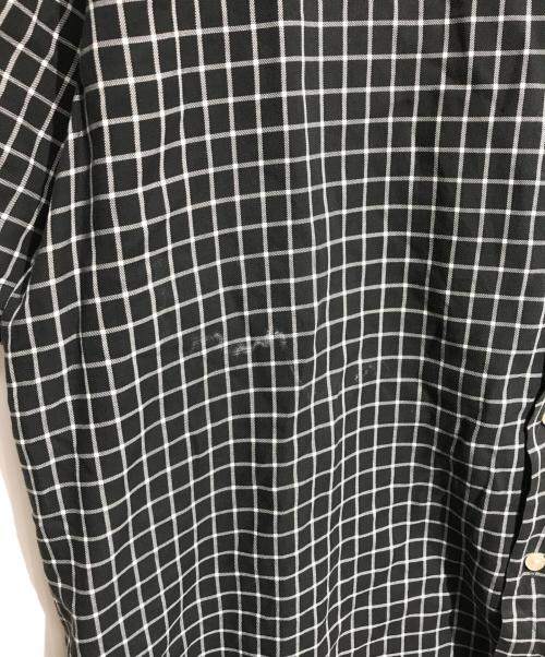POLO GOLF（ポロ ゴルフ）POLO GOLF (ポロ ゴルフ) グラプチェックオープンカラーシャツ ブラック サイズ:Lの古着・服飾アイテム