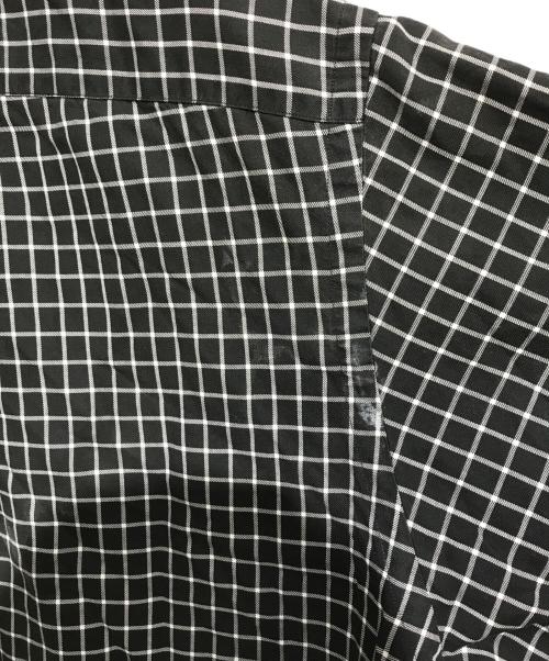 POLO GOLF（ポロ ゴルフ）POLO GOLF (ポロ ゴルフ) グラプチェックオープンカラーシャツ ブラック サイズ:Lの古着・服飾アイテム