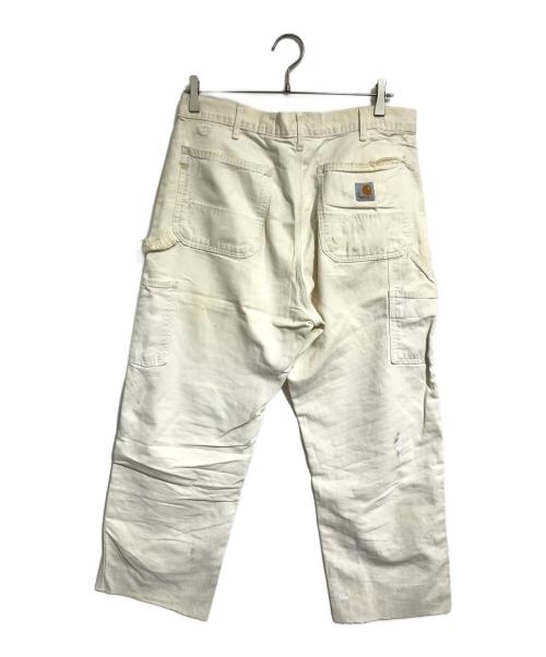 CarHartt（カーハート）CarHartt (カーハート) ダブルニーペインターパンツ ホワイト サイズ:34の古着・服飾アイテム