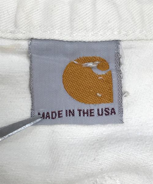 CarHartt（カーハート）CarHartt (カーハート) ダブルニーペインターパンツ ホワイト サイズ:34の古着・服飾アイテム