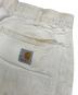 中古・古着 CarHartt (カーハート) ダブルニーペインターパンツ ホワイト サイズ:34：15000円