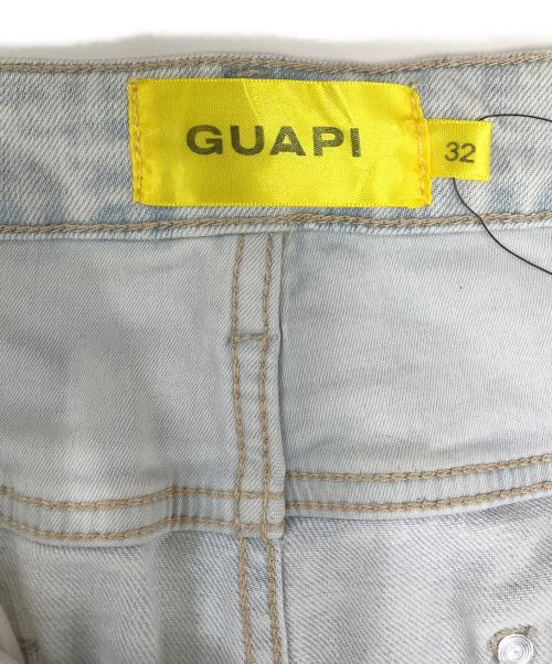 GUAPI（グアピ）GUAPI (グアピ) ライトストーンデニムパンツ インディゴ サイズ:32の古着・服飾アイテム
