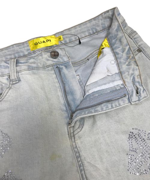 GUAPI（グアピ）GUAPI (グアピ) ライトストーンデニムパンツ インディゴ サイズ:32の古着・服飾アイテム