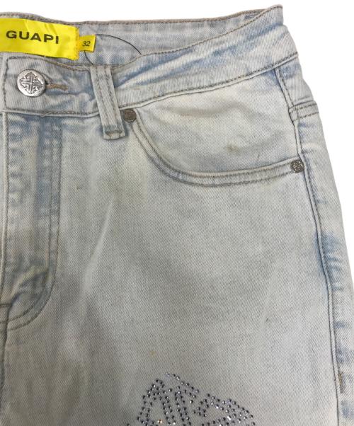 GUAPI（グアピ）GUAPI (グアピ) ライトストーンデニムパンツ インディゴ サイズ:32の古着・服飾アイテム