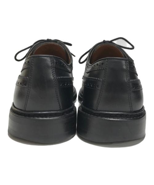 berwick（バーウィック）berwick (バーウィック) ウィングチップシューズ ブラック サイズ:UK6の古着・服飾アイテム