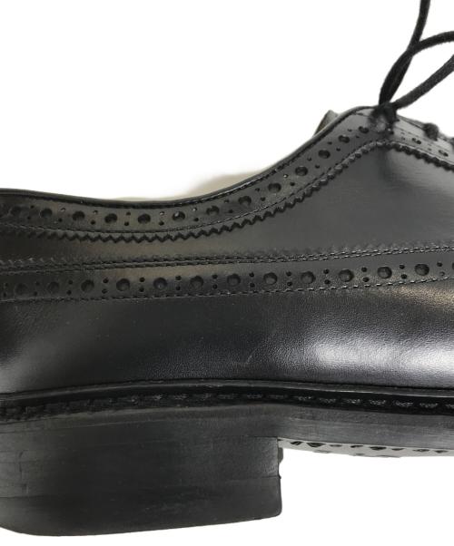 berwick（バーウィック）berwick (バーウィック) ウィングチップシューズ ブラック サイズ:UK6の古着・服飾アイテム