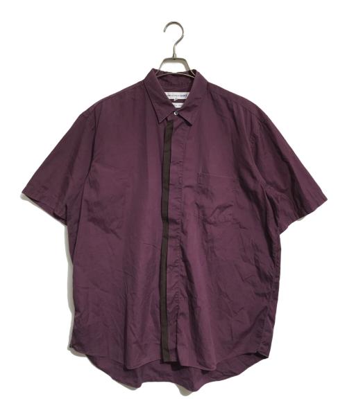 COMME des GARCONS SHIRT（コムデギャルソンシャツ）COMME des GARCONS SHIRT (コムデギャルソンシャツ) 半袖シャツ パープル サイズ:Lの古着・服飾アイテム