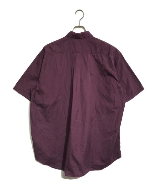 COMME des GARCONS SHIRT（コムデギャルソンシャツ）COMME des GARCONS SHIRT (コムデギャルソンシャツ) 半袖シャツ パープル サイズ:Lの古着・服飾アイテム