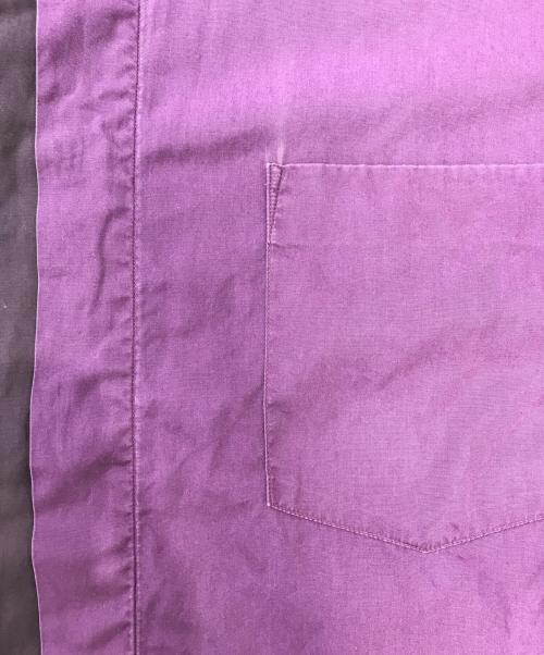 COMME des GARCONS SHIRT（コムデギャルソンシャツ）COMME des GARCONS SHIRT (コムデギャルソンシャツ) 半袖シャツ パープル サイズ:Lの古着・服飾アイテム