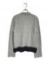 BLACK COMME des GARCONS (ブラックコムデギャルソン) グラデーションニットカーディガン グレー サイズ:M：15000円