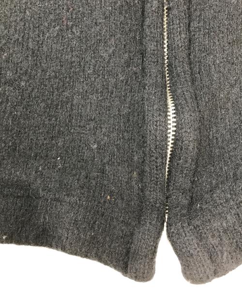COMME des GARCONS SHIRT（コムデギャルソンシャツ）COMME des GARCONS SHIRT (コムデギャルソンシャツ) ジップニット ブラック サイズ:Mの古着・服飾アイテム