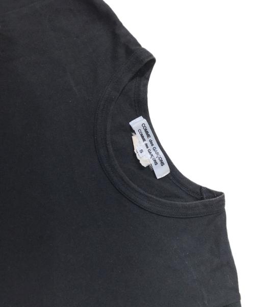 COMME des GARCONS COMME des GARCONS（コムデギャルソン コムデギャルソン）COMME des GARCONS COMME des GARCONS (コムデギャルソン コムデギャルソン) 異素材切替ワンピース ブラック×ネイビー サイズ:Sの古着・服飾アイテム