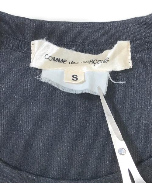COMME des GARCONS（コムデギャルソン）COMME des GARCONS (コムデギャルソン) ギャザースリーブカットソー ブラック サイズ:Sの古着・服飾アイテム