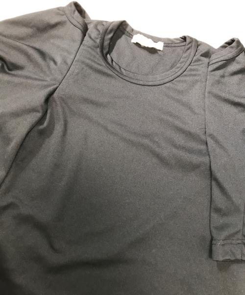 COMME des GARCONS（コムデギャルソン）COMME des GARCONS (コムデギャルソン) ギャザースリーブカットソー ブラック サイズ:Sの古着・服飾アイテム