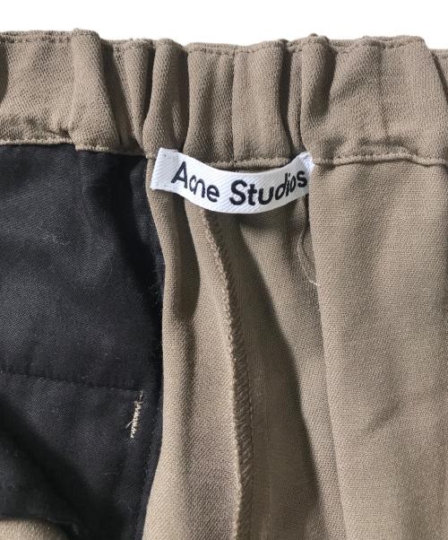 Acne studios（アクネ ストゥディオズ）Acne studios (アクネ ストゥディオズ) レーヨンワイドスラックス Taupe Grey サイズ:36の古着・服飾アイテム