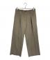 Acne studios（アクネ ストゥディオズ）の古着「レーヨンワイドスラックス」｜Taupe Grey