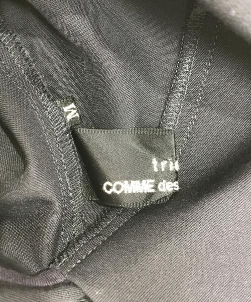 tricot COMME des GARCONS（トリココムデギャルソン）tricot COMME des GARCONS (トリココムデギャルソン) 丸襟ウールギャバワンピース ネイビー サイズ:Mの古着・服飾アイテム