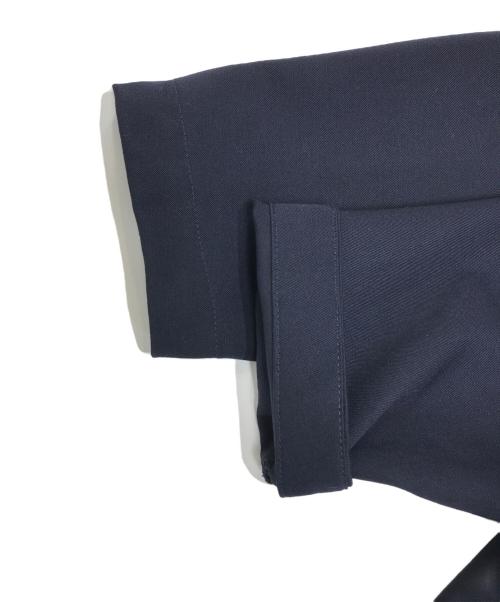 tricot COMME des GARCONS（トリココムデギャルソン）tricot COMME des GARCONS (トリココムデギャルソン) 丸襟ウールギャバワンピース ネイビー サイズ:Mの古着・服飾アイテム