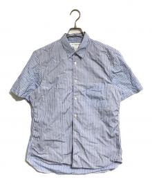 COMME des GARCONS SHIRT（コムデギャルソンシャツ）の古着「ストライプシャツ」｜ブルー