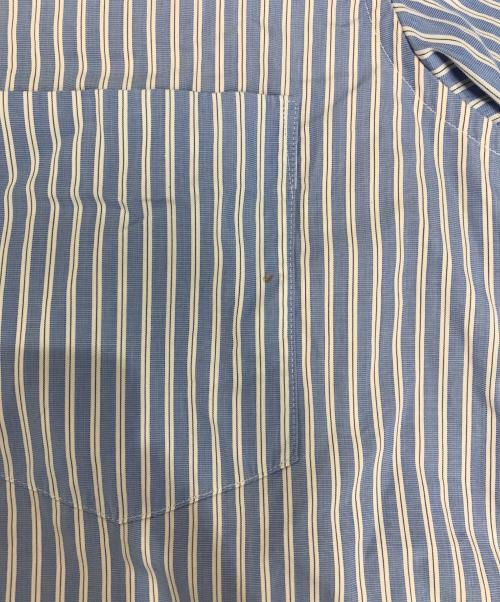 COMME des GARCONS SHIRT（コムデギャルソンシャツ）COMME des GARCONS SHIRT (コムデギャルソンシャツ) ストライプシャツ ブルー サイズ:Mの古着・服飾アイテム