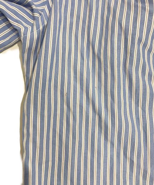 COMME des GARCONS SHIRT（コムデギャルソンシャツ）COMME des GARCONS SHIRT (コムデギャルソンシャツ) ストライプシャツ ブルー サイズ:Mの古着・服飾アイテム