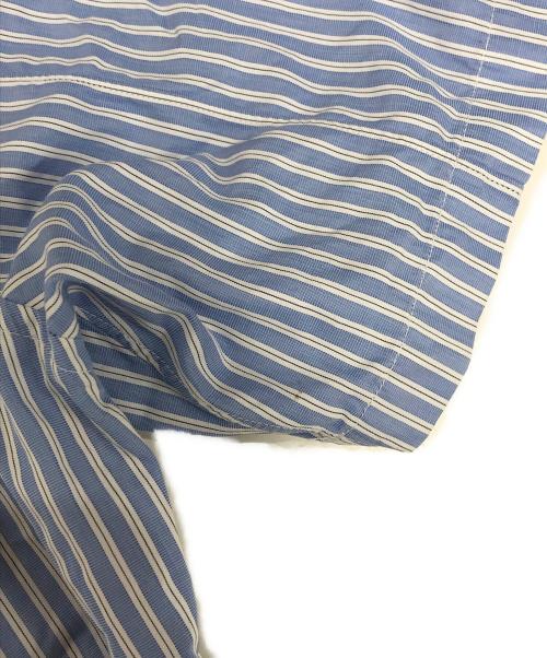 COMME des GARCONS SHIRT（コムデギャルソンシャツ）COMME des GARCONS SHIRT (コムデギャルソンシャツ) ストライプシャツ ブルー サイズ:Mの古着・服飾アイテム