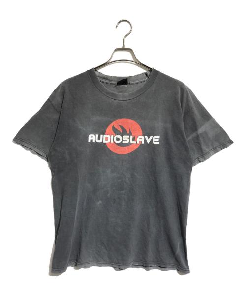 バンドTシャツ（バンドTシャツ）バンドTシャツ (バンドTシャツ) 00s AUDIOSLAVE(オーディオスレイヴ) バンドTシャツ フェードブラック サイズ:表記なしの古着・服飾アイテム