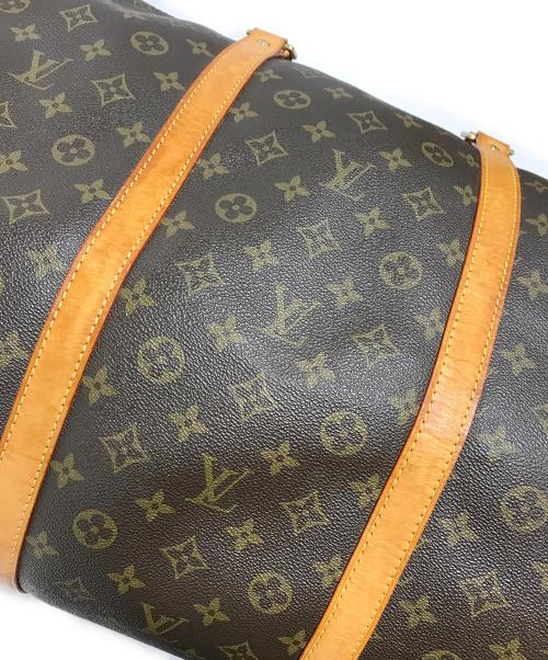 LOUIS VUITTON（ルイ ヴィトン）LOUIS VUITTON (ルイ ヴィトン) キーポル・バンドリエール60 ブラウン サイズ:表記なしの古着・服飾アイテム