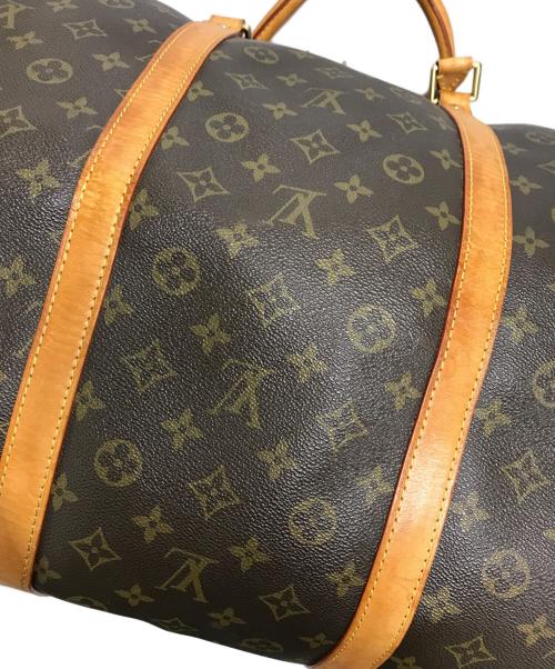 LOUIS VUITTON（ルイ ヴィトン）LOUIS VUITTON (ルイ ヴィトン) キーポル・バンドリエール60 ブラウン サイズ:表記なしの古着・服飾アイテム
