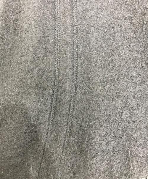 EMPORIO ARMANI（エンポリオ アルマーニ）EMPORIO ARMANI (エンポリオ アルマーニ) 00's ラムレザー切替縮絨ジャケット ブラック サイズ:46の古着・服飾アイテム
