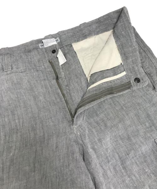 EMPORIO ARMANI（エンポリオ アルマーニ）EMPORIO ARMANI (エンポリオ アルマーニ) リネンカーゴパンツ グレー サイズ:48の古着・服飾アイテム