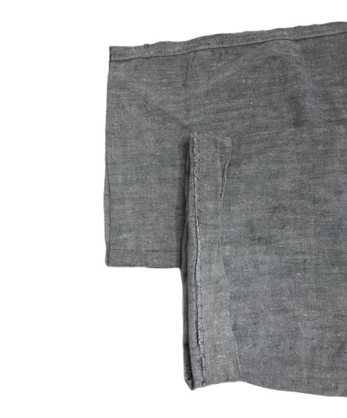 EMPORIO ARMANI（エンポリオ アルマーニ）EMPORIO ARMANI (エンポリオ アルマーニ) リネンカーゴパンツ グレー サイズ:48の古着・服飾アイテム