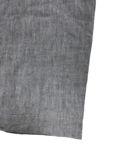 EMPORIO ARMANI（エンポリオ アルマーニ）EMPORIO ARMANI (エンポリオ アルマーニ) リネンカーゴパンツ グレー サイズ:48の古着・服飾アイテム