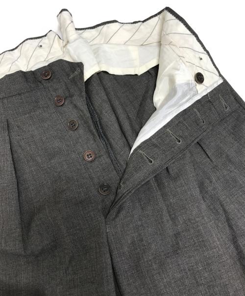 EMPORIO ARMANI（エンポリオ アルマーニ）EMPORIO ARMANI (エンポリオ アルマーニ) 2タックワイドスラックス グレー サイズ:46の古着・服飾アイテム