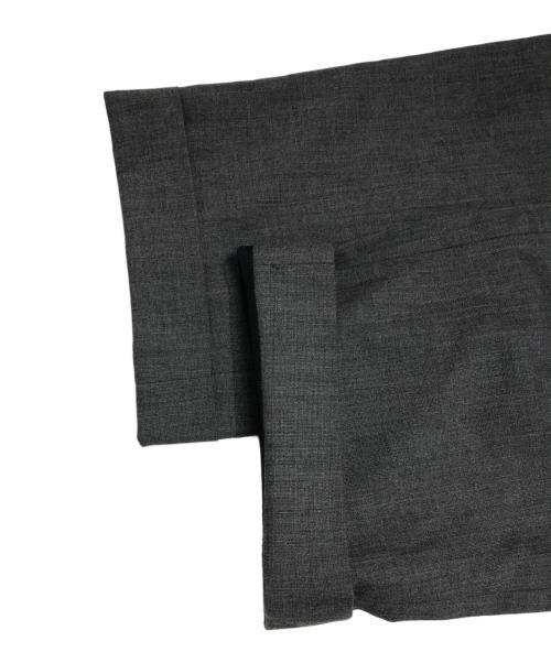 EMPORIO ARMANI（エンポリオ アルマーニ）EMPORIO ARMANI (エンポリオ アルマーニ) 2タックワイドスラックス グレー サイズ:46の古着・服飾アイテム
