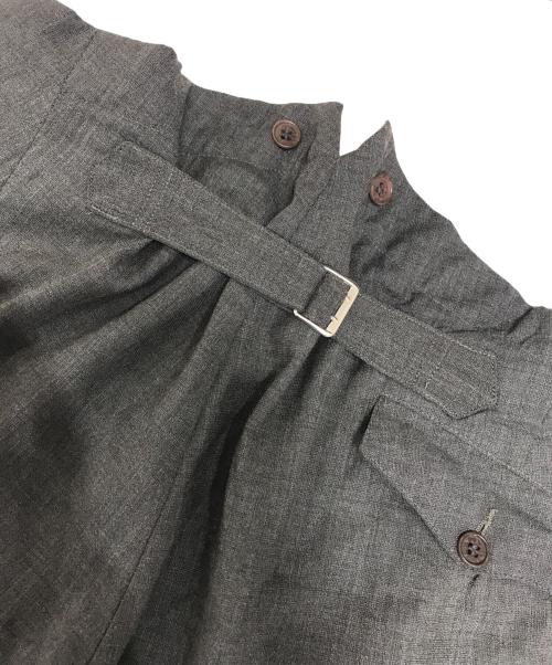EMPORIO ARMANI（エンポリオ アルマーニ）EMPORIO ARMANI (エンポリオ アルマーニ) 2タックワイドスラックス グレー サイズ:46の古着・服飾アイテム