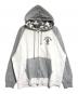 A BATHING APE（アベイシングエイプ）の古着「ラインストーンジップパーカー」｜グレー